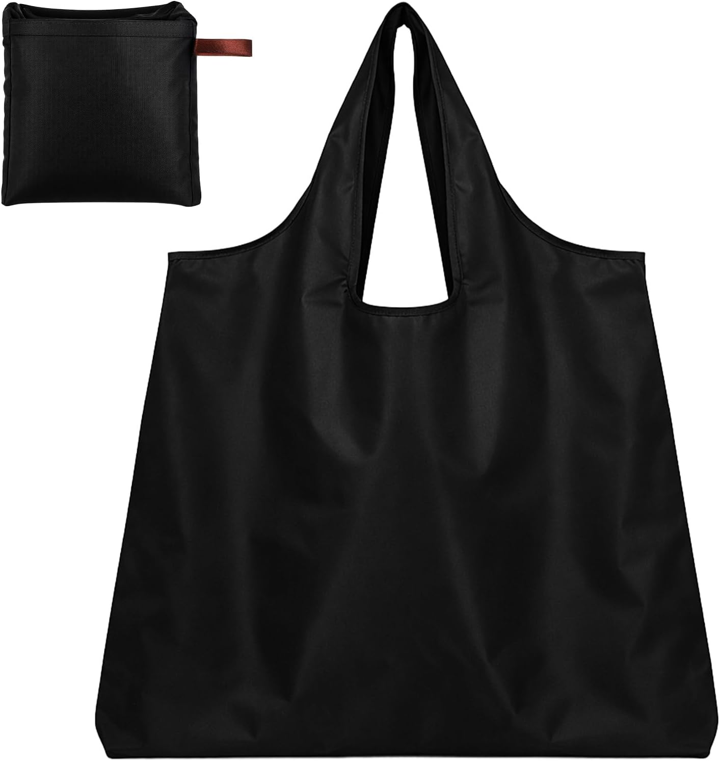 Einkaufstasche — mit Tragegriff, wiederverwendbar, klappbar, 53 × 40 cm