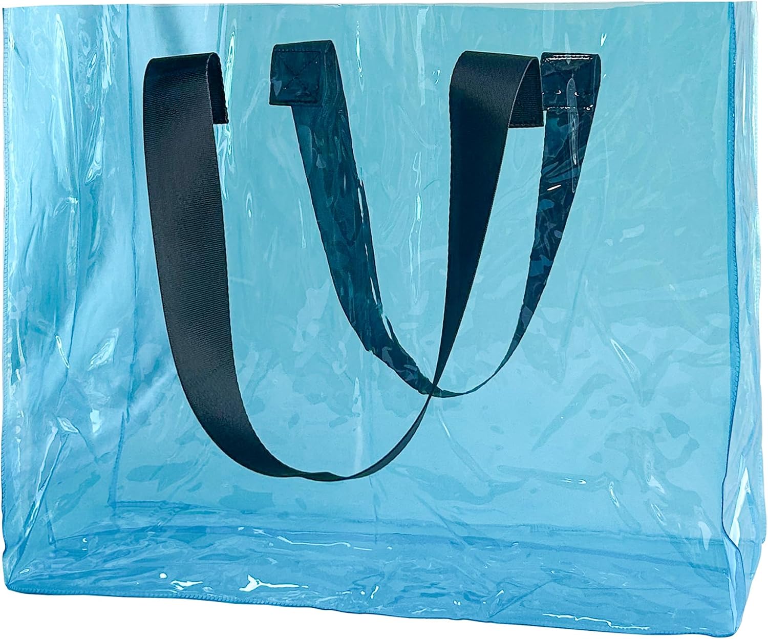 Einkaufstasche – mit Tragegriff, wasserbeständig, 45 × 34 × 15cm